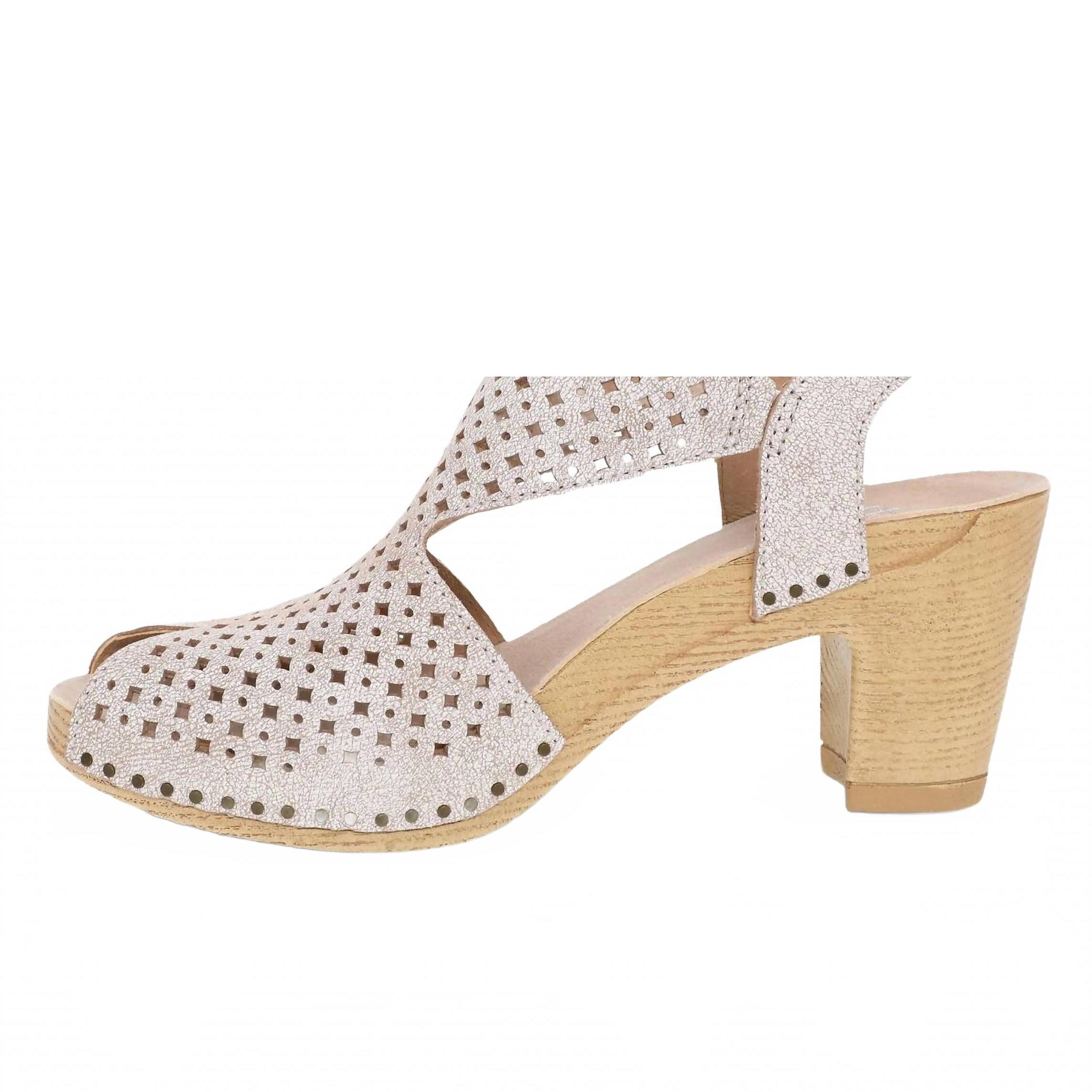 New Dansko Women’s Teagan Sandal In Vintage Leather White